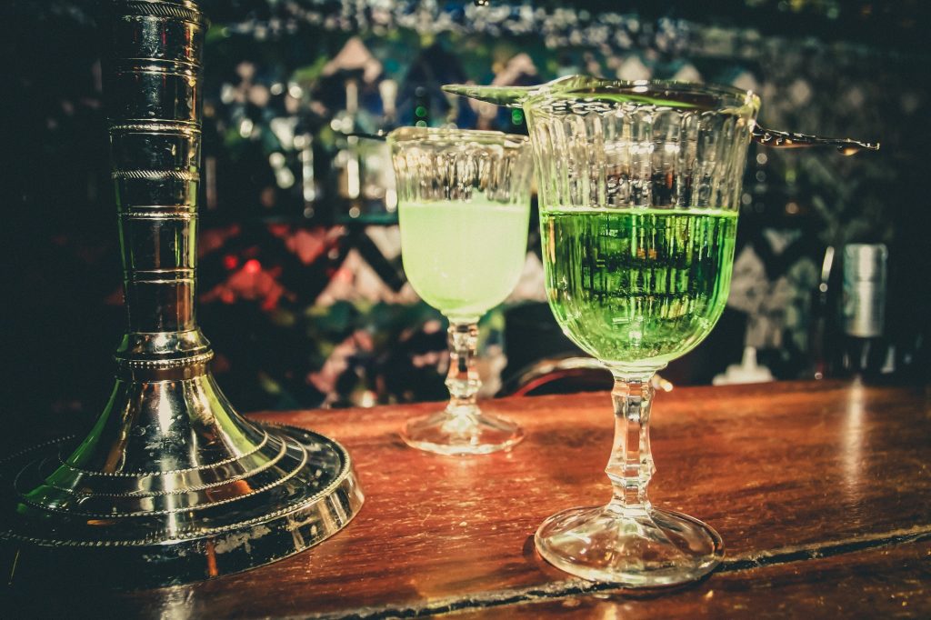 L'assenzio una fata verde bohémien Antropia